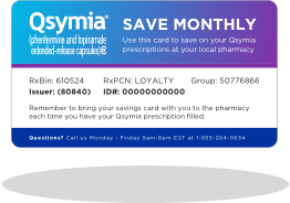 Qsymia savings card