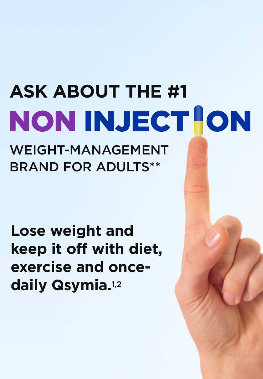 Prescription Weight Loss with Qsymia® (Phentermine and Topiramate  extended-release capsules) CIV