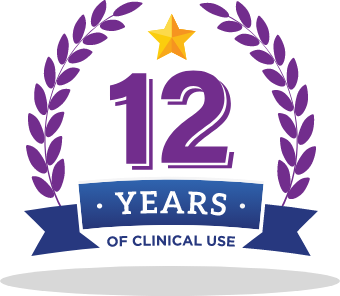 12 years logo